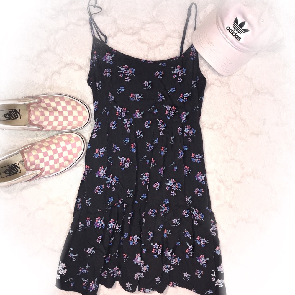 ✰ Flower Open Back Summer Dress ✰